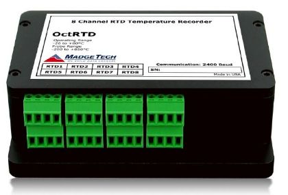 Picture of OctRTD 8 channel RTD data logger