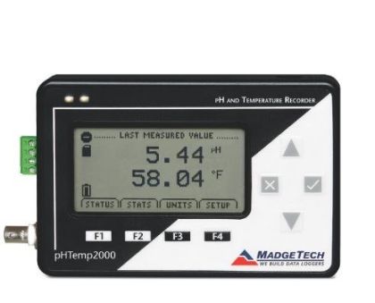 Picture of pH & Temperature Logger with LCD Display