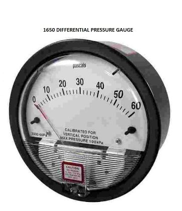 Picture of 100mm Ø Differential  Pressure Gauges.