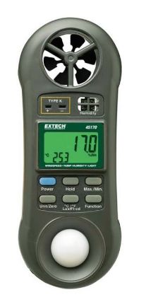 Picture of Hygro-Thermo-Anemometer-Light Meter