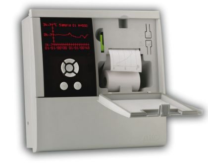 Picture of Temperature & RH Recorder with Printer, 5 Inputs