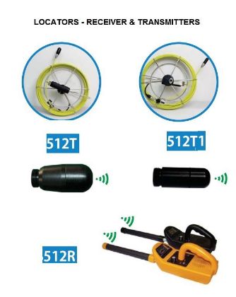Picture of Wireless Pipe & Blockage Locator Transmitter & Receiver