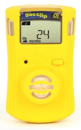 SGC-O Single Gas Clip 2 Year Personal Gas Detector for Oxygen