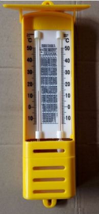 Picture of Wet & Dry Bulb Hygrometer with RH Table