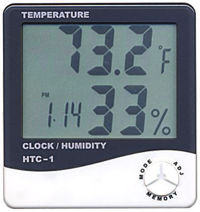 Picture of Temperature and Humidity Meter