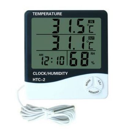 Picture of HTC-2 Temperature and Humidity Meter with probe