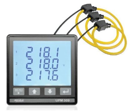 Picture of Multifunction 3 Phase Meter & Logger with 3 Rogowski coils