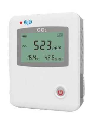 Temperature and Humidity data logger for CO2	