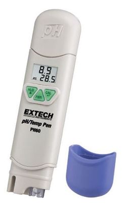 PH60 Waterproof pH Pen with Temperature
