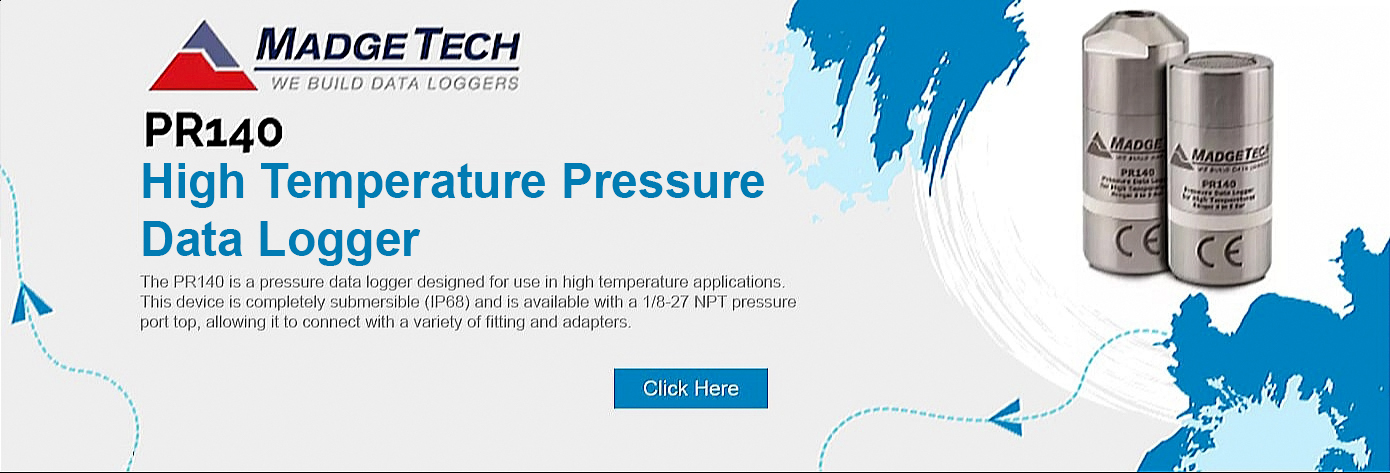 High Temperature Pressure Data Logger